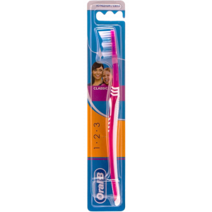 ORAL-B 1.2.3 CLASSIC MEDIUM / 40 TOOTHBRUSH